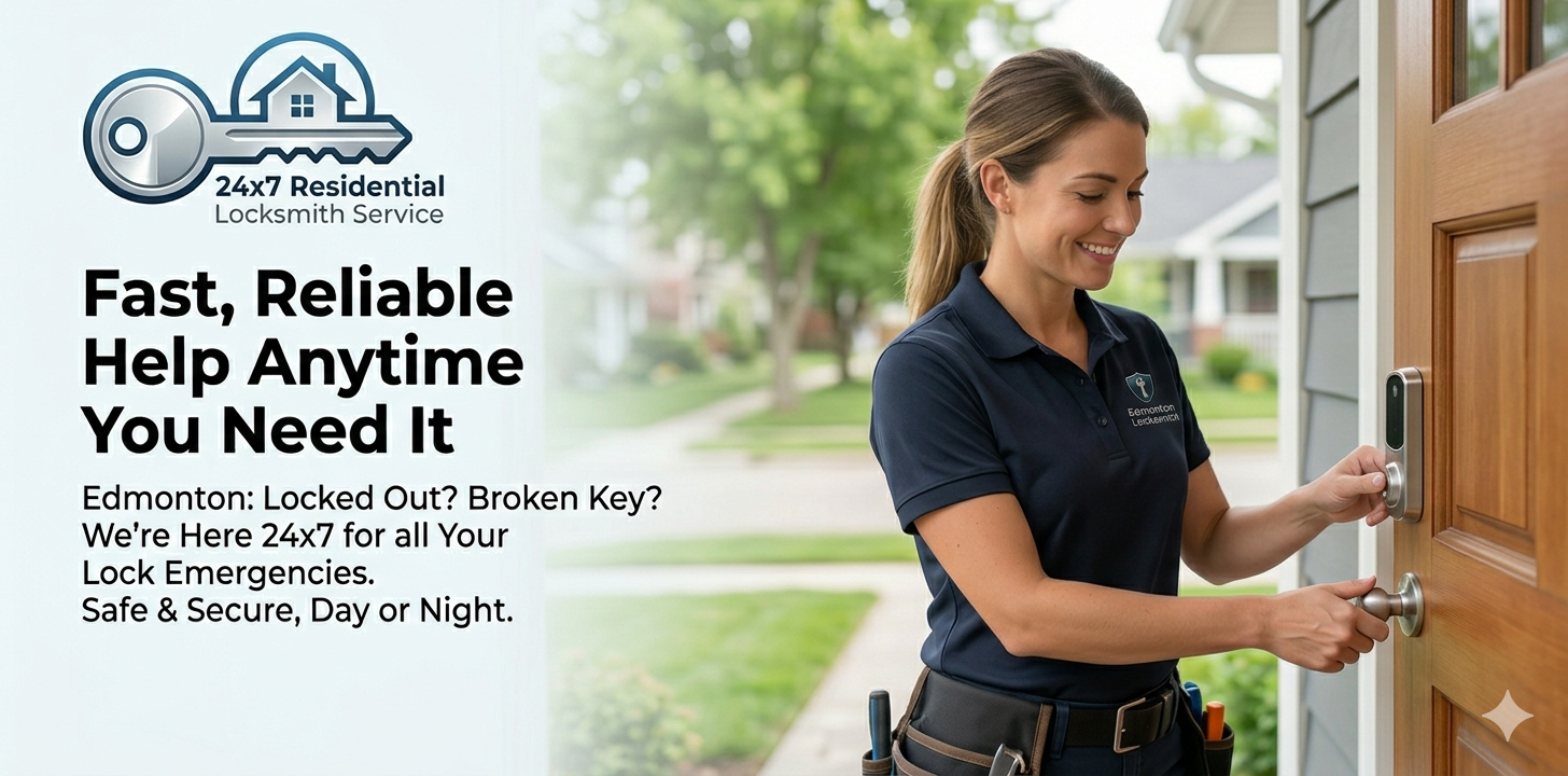 24x7 Residential Locksmith Service in Edmonton