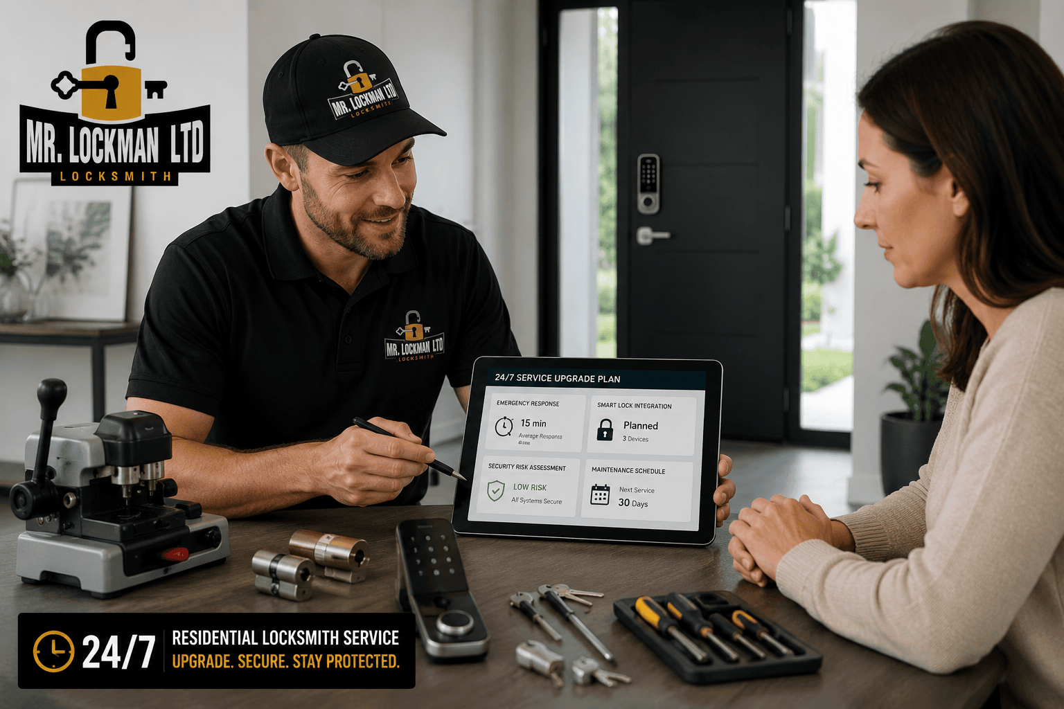 24x7 residential locksmith service near edmonton